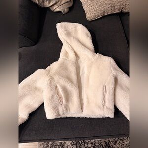 ALO Yoga Cream Kids Puffer Jacket